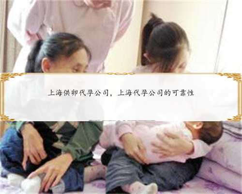 上海供卵代孕公司，上海代孕公司的可靠性