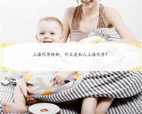 上海代孕供卵，什么是私人上海代孕？