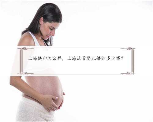 上海供卵怎么样，上海试管婴儿供卵多少钱？