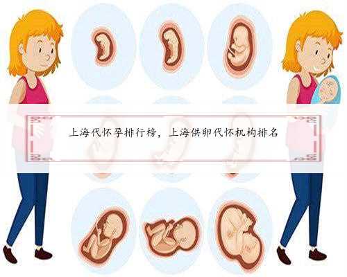 上海代怀孕排行榜，上海供卵代怀机构排名